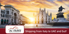 從意大利運往迪拜空運