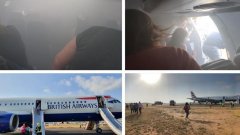 視頻|機(jī)艙冒煙英航一客機(jī)緊急著陸 約20名乘客受傷-阿曼的空運(yùn)