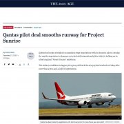 國際物流查詢-為超長航線鋪路 澳航打破飛行員工資談判僵局