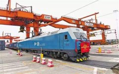 深圳貨運公司-西部陸海新通道海鐵聯運班列全年發送貨物同比激增163%