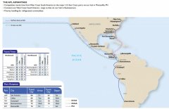 香港國際空運-美國總統輪船推出拉丁美洲新服務網絡