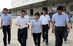 上海空運公司-肖超英調研淮北市物流業發展情況