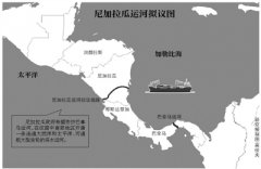 貨運代理-尼加拉瓜運河路線規劃獲批