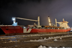 歐洲航運代理-韓國首爾捐贈的2.2萬件防疫物資抵達山東煙臺