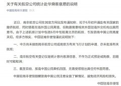 南非航空擬開通抵離北京的航班 中使館：未接到申請