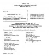 美航大幅度調整中美航權 返還洛杉磯-北京航權并變更上海航線
-土耳其的國際