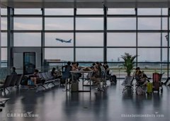 全新投用的南京祿口國際機場一號航站樓“滿月”
-義烏中歐班列