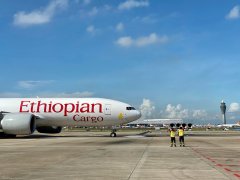 此次埃塞俄比亞航空使用波音77F重型貨機(jī)開通亞德斯亞貝巴深圳迪拜亞德斯亞貝