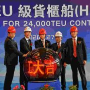 長榮海運2條24000TEU級集裝箱船項目同日開工！
-國際貨運包機
