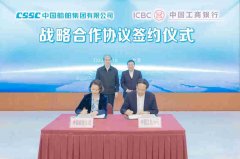 工商銀行未來(lái)五年內(nèi)將為中國(guó)船舶集團(tuán)提供1000億元等值人民幣意向性融資額度