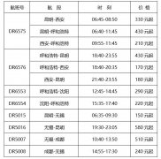  上述航線每日執飛
-美國空派