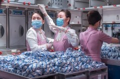  圖：吉祥航空客艙乘務人員春運期間做好服務保障工作 為響應國家鼓勵就地過